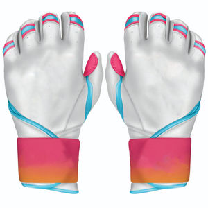 Gants de frappeur de baseball en cuir véritable Long Cuff Made Adult Youth Glove Professional Men Women Softball Custom Made 2025 - Product Image 4