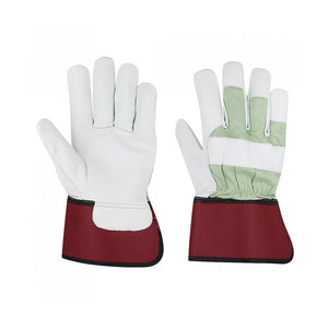Guantes DE SEGURIDAD DE TRABAJO DE CUERO dividido de piel de vaca de alta calidad de Alto Rendimiento Protección de manos industrial antiimpacto Venta caliente - Product Image 1