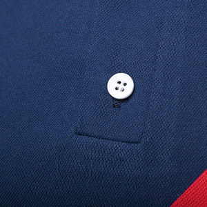 Haute qualité Slim Fit hommes été pour polos couleurs unies broderie Logo en gros pas cher prix éponge vierge - Product Image 6