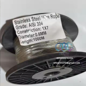 Câble en acier inoxydable AISI 304 de haute qualité 0,6 mm/0,8 mm 2000 m - Product Image 3