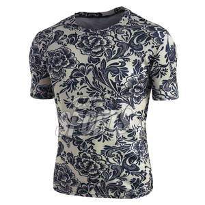 T-shirt col rond 100% coton Street Wear Design de sublimation personnalisable avec votre propre logo à prix raisonnable - Product Image 1