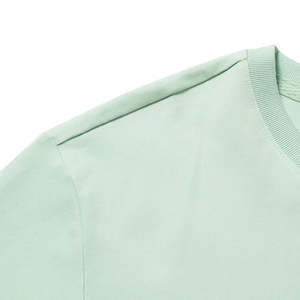 ERKE Crop top slim fit en jersey pour femme avec col à nœud et décorations en diamant - Vert clair 12223202210-503 - Product Image 6