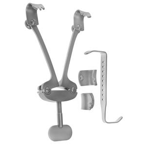 Prix bon marché écarteur chirurgical manuel 4 1/2 pouces écarteur endaural en acier inoxydable lame temporelle T modèle Instruments chirurgicaux - Product Image 1