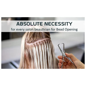 Pince à cheveux double ressort en gros, pince à cheveux en acier inoxydable pour extensions de cheveux - Product Image 6