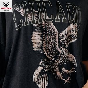 T-shirt d'été pour femmes avec logo personnalisé Design en ligne Col rond Street Wear Motif imprimé Tissu uni - Product Image 6