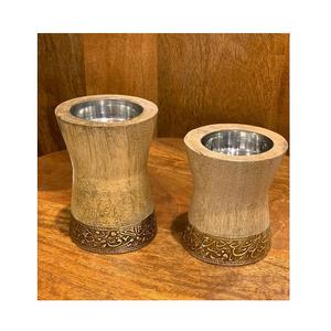 Fantastique Design Bois Mabkhar Ensemble De 5 Brûleur D'encens Oud De Taille Différente Pour La Maison Hôtel Restaurant Utilisation - Product Image 2