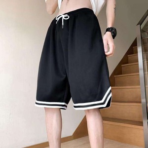 กางเกงขาสั้นชิโน่ผู้ชายสไตล์สมาร์ทแคชวล ผลิตจากผ้าฝ้ายทวิลคุณภาพพรีเมียม พร้อมดีไซน์ห่วงเข็มขัดด้านหน้าแบบเรียบ - Product Image 5