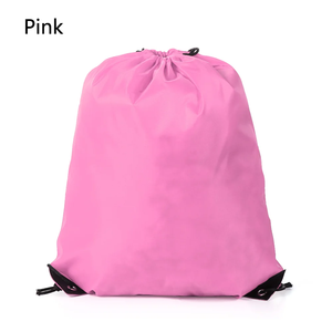 Vente en gros Sac à dos à cordon en polyester entièrement personnalisé avec poche latérale et avant Sac à cordon personnalisable avec logo - Product Image 5
