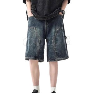 Nouveau style de shorts en jeans pour hommes personnalisés shorts en jeans pour hommes de couleur personnalisée à vendre fabriqués au Pakistan - Product Image 1