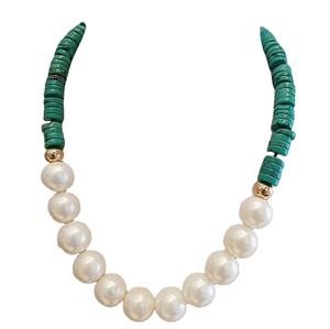 Collier d'anniversaire multi-formes de bonne qualité, collier de perles de verre en résine de mode quotidienne pour femmes - Product Image 4