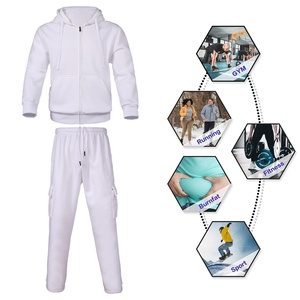 ชุดวอร์มผู้ชายแบบมีฮู้ด ลวดลายฟอกสี ซิป ชุดออกกำลังกาย แจ็คเก็ตพิมพ์โลโก้ตามสั่ง คุณภาพสูง พิมพ์ลายตามสั่ง - Product Image 4