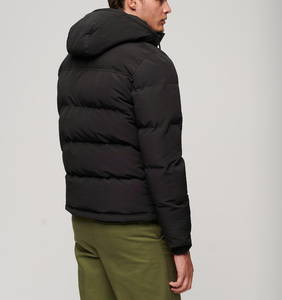 Chaquetas acolchadas 100% Chaqueta de invierno con cuello de lana 90% Abrigo de plumón de pato blanco para hombres - Product Image 3