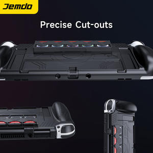Jemdo Mango ergonómico y cómodo para <span class=keywords><strong>Switch</strong></span> OLED Estuche rígido <span class=keywords><strong>de</strong></span> una pieza 5 Ranuras para tarjetas <span class=keywords><strong>de</strong></span> juego para <span class=keywords><strong>Nintendo</strong></span> Juego a prueba <span class=keywords><strong>de</strong></span> golpes - Product Image 2