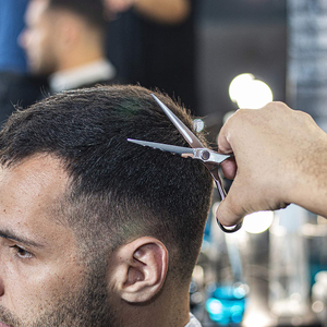 Ciseaux de coupe de cheveux sur mesure avec lames en acier tranchantes 6 "ciseaux de coiffeur de coupe de cheveux de coiffure - Product Image 6