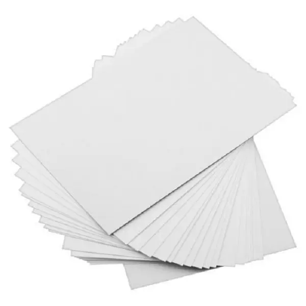 Papel fotográfico Glossy Ultra fino 90 GSM - 100 Folhas A4 90 gsm Papéis a jato de tinta (Conjunto de 100, Branco)