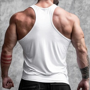 100% Cotton Bodybuilding <b>Gym</b> Singlet Brand Jogger Training Tank Top <b>Vest</b> Shirt Sleeveless Fitness <b>for</b> <b>Men</b> Washed Technics - Product Image 6