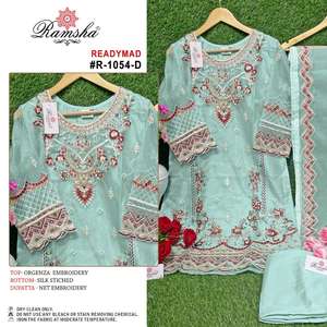 ชุดปากีสถานสำเร็จรูปสำหรับงานแต่งงานและเทศกาลจากอินเดียออกแบบเสื้อผ้าปากีสถาน - Product Image 5