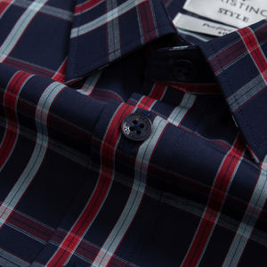 Aristino Chemise rayée décontractée pour homme 50% Bambou 50% Polyester Vêtement teint ASS019AZ-Hot vendeur - Product Image 2