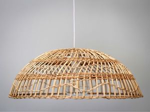 High Quality Modern Seagrass <b>Rattan</b> Bamboo Handwoven Customizable Chandelier Lampshade for Home Cafe Decor - Product Image 3