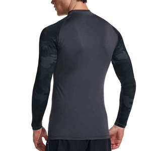 T-shirt de sport compressif à manches courtes, imprimé sur mesure, séchage rapide, pour entraînement fitness, gym et athlétisme - Product Image 5