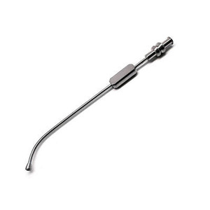 Diş kanül emme tüpü 2.5mm boyutu paslanmaz çelik sinüs kanül <span class=keywords><strong>Frazier</strong></span> emme tüpü, medic enstrüman ISO ve CE onaylı