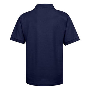 Camiseta de Golf lisa de algodón con logotipo bordado personalizado para hombre, camisetas de polo, nueva camiseta informal transpirable a la moda con patrón sólido Plus - Product Image 6