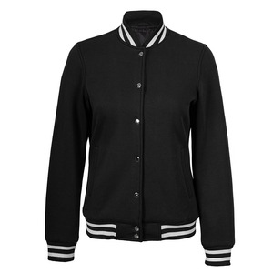 Produit d'hiver Veste universitaire coupe-vent Polyester Coton et boutons couverts Vestes universitaires respirantes pour femmes - Product Image 5