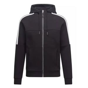 100% Cotton <b>Men's</b> Gym Outfit Comfortable Athletic Hoodie <b>Short</b> Set Custom Logo <b>Long</b> Sleeve Hoodie for Winter Sports Pakistan - Product Image 5