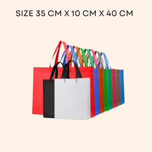 Sac fourre-tout personnalisé Spunbond de forme classique Sac à provisions écologique non tissé avec poignées confortables - Product Image 2