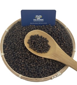 Calidad Superior 500GL 600GL 5MM Pimienta negra molida entera Vietnam Hierba seca Premium Especias Procesamiento crudo Venta al por mayor en todo el mundo - Product Image 1