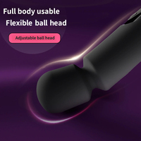 Masseur miniature portable, rechargeable par USB, étanche, en silicone vibrant, pour femmes