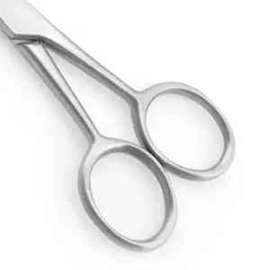 Ciseaux à moustache de précision pour hommes-Tondeuses à pointe pointue en acier inoxydable pour le corps, les poils du visage, les sourcils, le nez, la barbe - Product Image 3