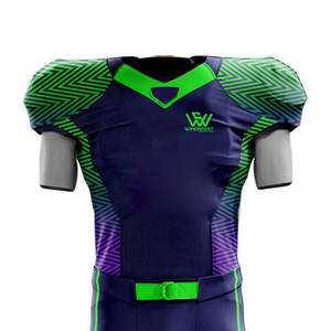 El mejor uniforme de fútbol americano de tela para hombres, precio de fábrica, uniforme de fútbol americano hecho para jóvenes en Pakistán - Product Image 3