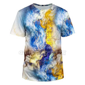 เสื้อยืดพิมพ์ซับลิเมชันสำหรับผู้ชายเสื้อยืดพิมพ์ลายผ้าระบายอากาศสไตล์กีฬาออกแบบโลโก้ได้ตามต้องการ - Product Image 1