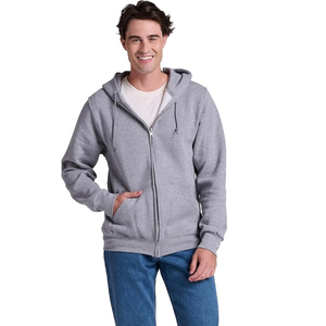 Winter Warm Fleece Lined Plain Sudadera con capucha para hombre Soft Unisex Oversized Custom Essentials Hoodie - Product Image 1