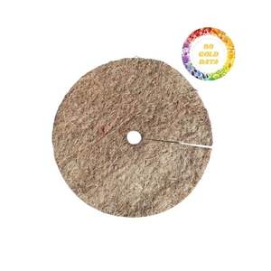 Disque de coco naturel écologique 100% fibre de coco paillis anneau arbre protecteur tapis approvisionnement en vrac - Product Image 6