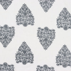 Nappe de table imprimée 150X300 cm 210 Gsm 55% Coton 45% Lin Blanc et multicolore Fabriquée en Inde pour un usage domestique - Product Image 2