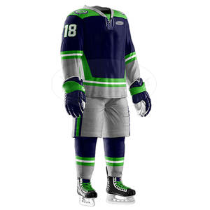 Uniforme de hockey sobre hielo ligero hecho profesional Uniforme de hockey sobre hielo de manga larga personalizado - Product Image 4