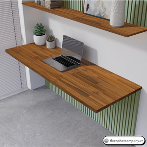 Plan de travail en bois d'acacia personnalisable de 1 à 1,26 pouce d'épaisseur, finition huilée, qualité BC, 31,5 x 78,74 pouces, fabriqué pour les armoires de cuisine - Product Image 4