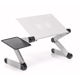 Omnible V0103206 Mesa ajustable multiposición de aluminio para portátiles Material metálico (Reacondicionado A) - Product Image 1