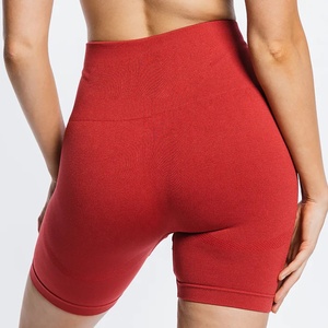 Pantalones cortos deportivos de gimnasio de alta calidad para mujer, pantalones cortos de yoga para correr de verano para mujer, ropa para correr con estampado personalizado para mujer al por mayor - Product Image 3