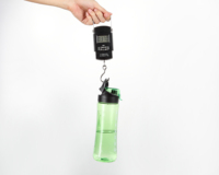 Balance numérique suspendue électrique en acier inoxydable avec écran LCD rétroéclairé, personnalisable en usine, pour bagages multi-unités, capacité maximale 50 kg, précision 10 g