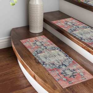 Alfombra Estampada: Diseño Moderno de Medallón para Decoración Versátil, Alfombra de Entrada - Product Image 1