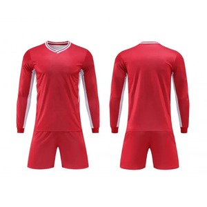Tenue de football à manches longues pour adultes, vêtements de sport pour hommes et femmes, uniforme de football personnalisé, tenue d'entraînement d'équipe, vêtements de sport - Product Image 5