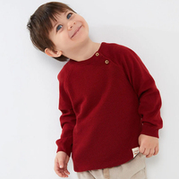 Pulls décontractés pour garçons, vêtements d'hiver, laine cachemire, manches longues, écologiques, personnalisables, imprimés, vêtements prêts à porter