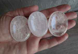 Natural Larvikite Thumb Worry <b>Stone</b> Polished Crystal Healing Gemstone For Stress <b>Relief</b> and Meditation Wholesale Worry Stones - Product Image 4