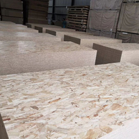 Panneaux de copeaux orientés (OSB) 4x8 Taille 9mm 12mm 15mm 18mm Épaisseur Surface finie Panneau de contreplaqué Produit de panneaux de flocons