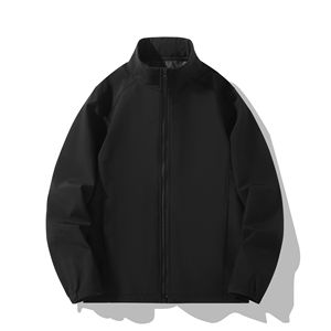 Belle fermeture éclair conception été automne léger résistant à l'eau veste nylon coupe-vent peau - Product Image 2