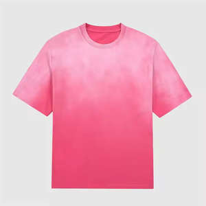 T-shirt vintage lavé à l'acide de haute qualité 100% coton T-shirt surdimensionné pour hommes graphique personnalisé été 230 GSM pour la conception graphique - Product Image 4