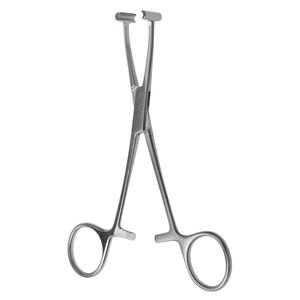คีมหนีบหนังศีรษะ6นิ้วเครื่องมือผ่าตัดทำจากสเตนเลสสตีลสำหรับขั้นตอนการจัดการเนื้อเยื่อที่แม่นยำ - Product Image 1